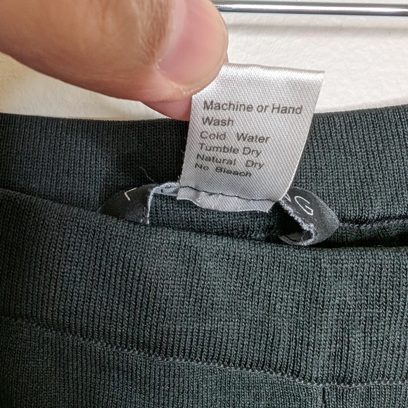 Ming Wang Black Knit Pants sz PL - Picture 6 of 6